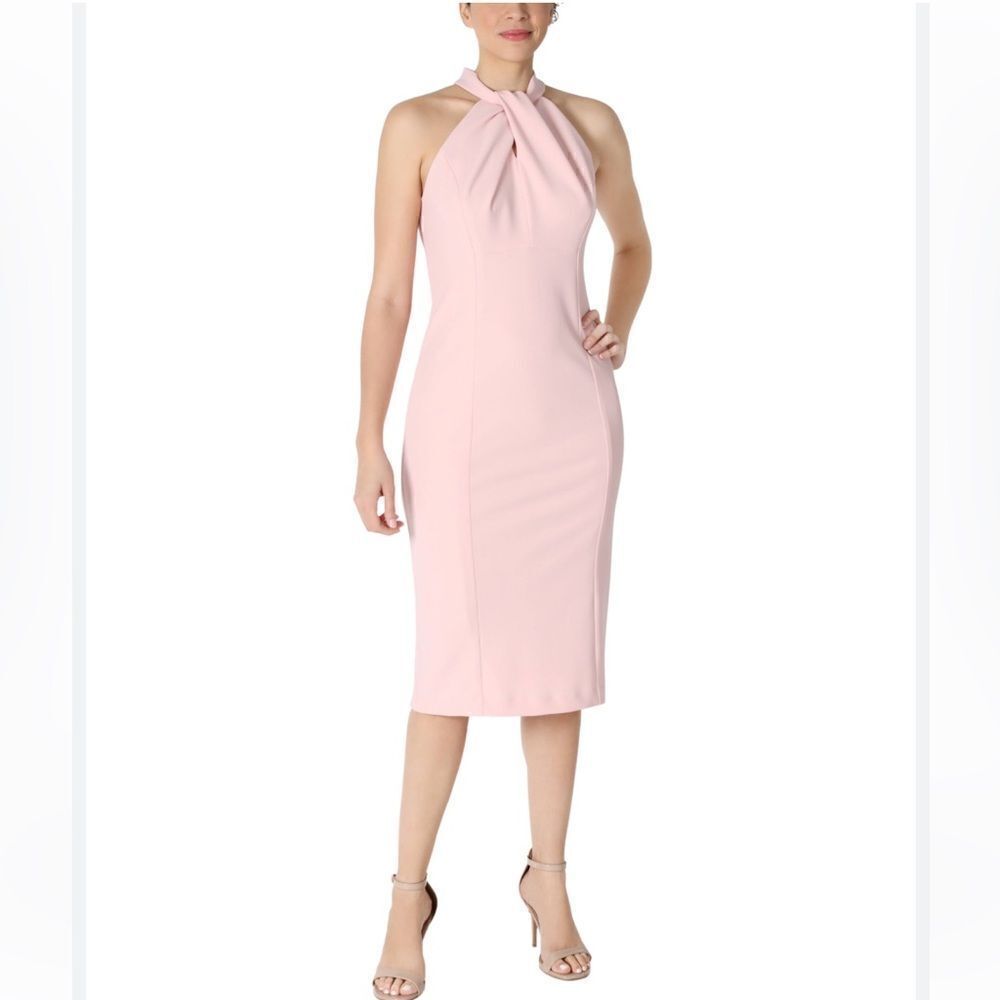 Julia Jordan Twist Neck Sheath Dress Size 4 NWOT